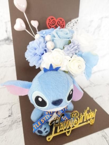 ディズニ(スティッチ)プリザーブドフラワ フラワーギフト ディズニ(スティッチ)プリザーブドフラワ フラワーギフト