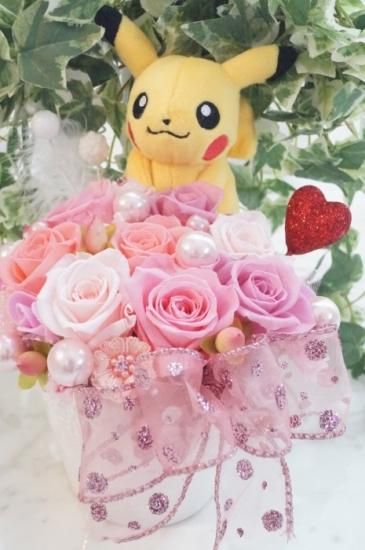 ピカチュウ ドライフラワー ブリザードフラワー ポケモン キャラクターグッズ Avenida7 Com