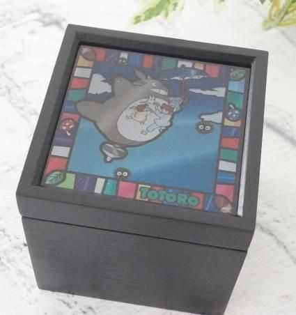 となりのトトロ オルゴール 傘 ステンドグラス トトロ 箱 - メルカリ