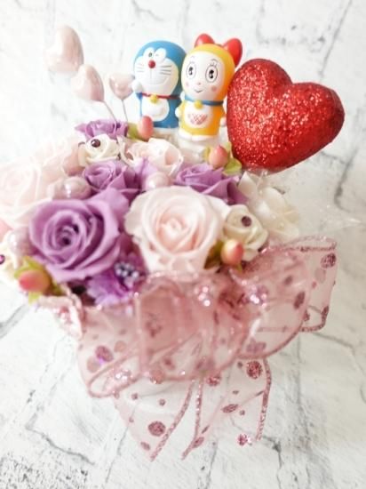 ドラえもんの花束 プリザーブドフラワ フラワーギフト
