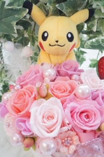 ピカチュウ ドライフラワー ブリザードフラワー ポケモン キャラクターグッズ Avenida7 Com