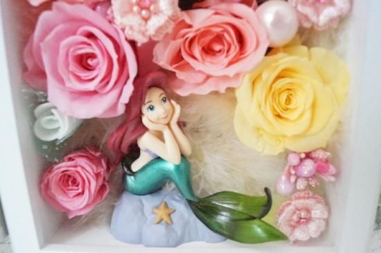リトルマーメイド（アリエル） プリザーブドフラワーアレンジ フォト
