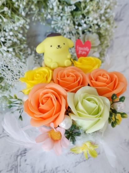 ポムポムプリン 母の日 贈り物 プレゼント ギフト 花束