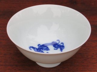 三希 銭龍響杯(青)