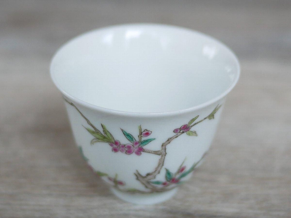 中国アンティーク】景徳鎮 茶筒 かわいい
