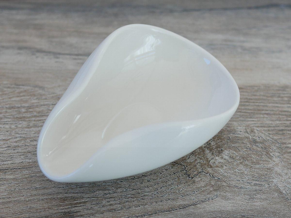 三希 牙白 茶荷 - 桃花源(中国茶・茶器・インテリア雑貨)