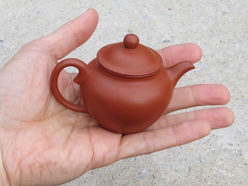 已售出）【孟臣款‧仿古】朱泥包金紫砂茶壺– Cha-Tailor Tea