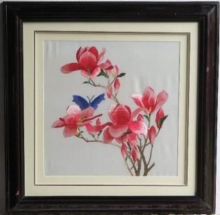 蘇州刺繍画 - 桃花源(中国茶・茶器・インテリア雑貨) 蘇州刺繍画 - 桃花源(中国茶・茶器・インテリア雑貨)