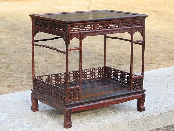 ミニチュア中国家具 酸枝 小床 アウトレット 桃花源 中国茶 茶器 インテリア雑貨 ミニチュア中国家具 酸枝 小床 アウトレット 桃花源 中国茶 茶器 インテリア雑貨