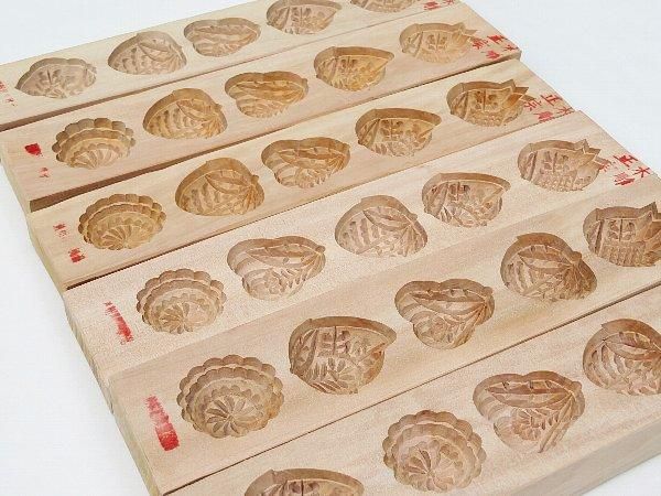 中華菓子 落雁木型【五穴】- 桃花源(中国茶・茶器・インテリア雑貨) 中華菓子 落雁木型【五穴】- 桃花源(中国茶・茶器・インテリア雑貨)