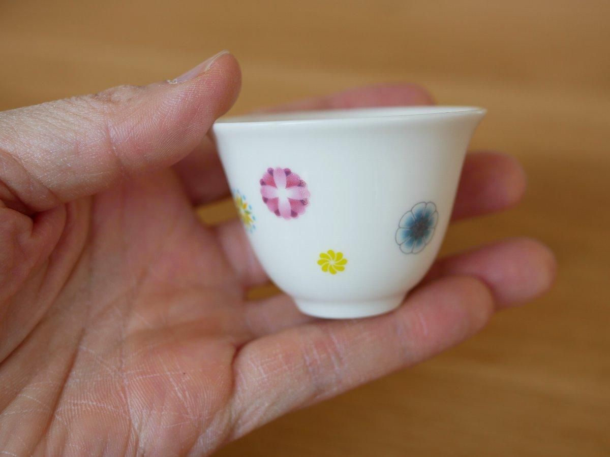 三希 皮球花 高茶杯 - 桃花源(中国茶・茶器・インテリア雑貨) 三希 皮球花 高茶杯 - 桃花源(中国茶・茶器・インテリア雑貨)