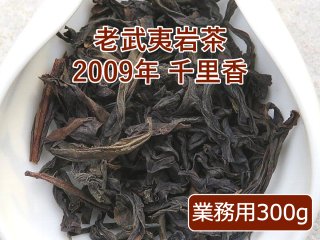 老武夷岩茶 2009年 千里香  業務用 300g