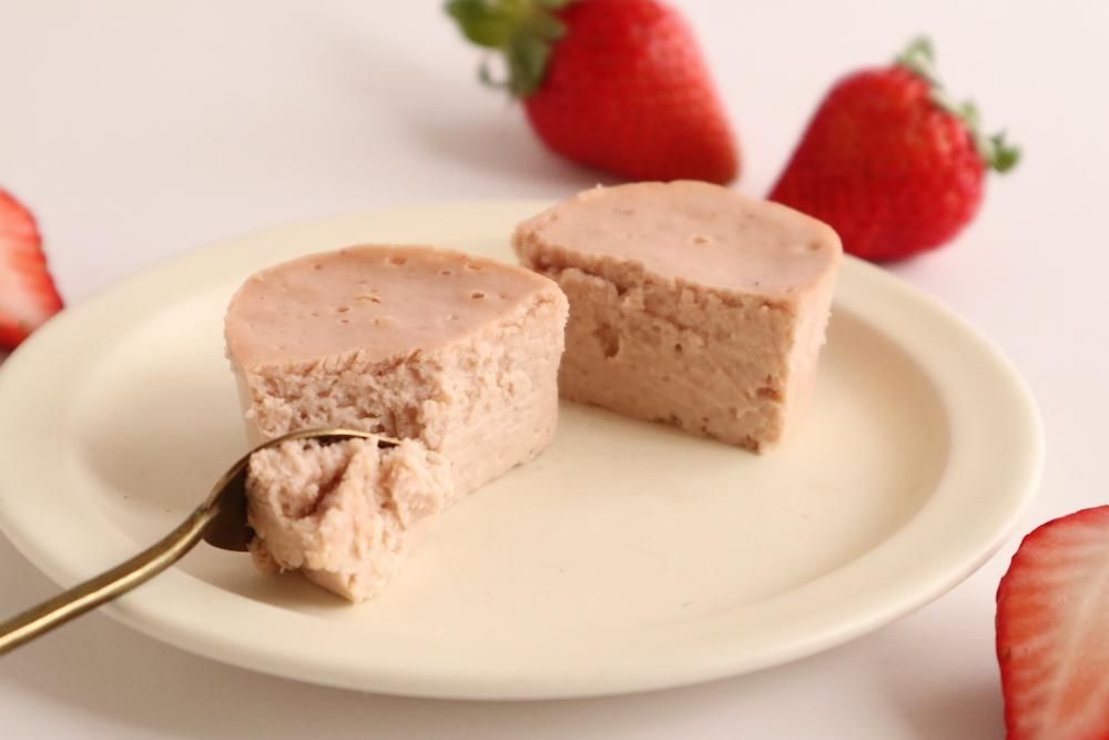 苺のクリームチーズケーキ
