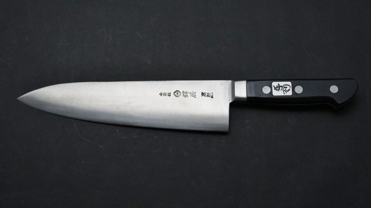 鍔屋 本焼 カステラ Honyaki INOX 包丁-