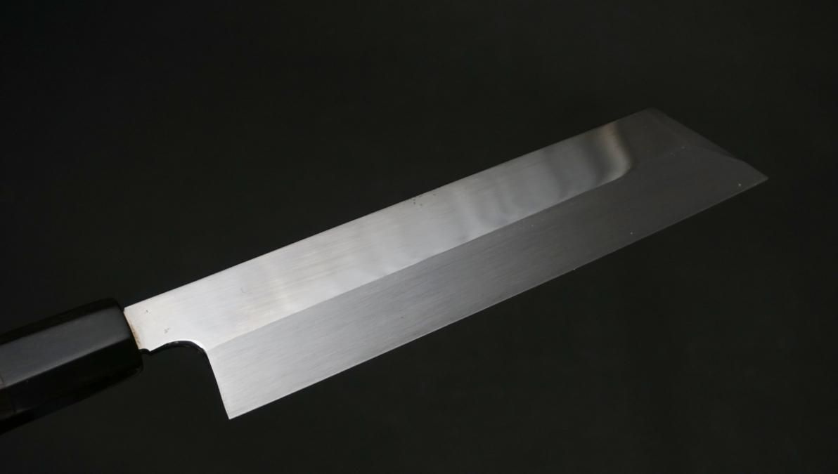 【英 5寸 鏡面 ムキモノ包丁 白本焼き】本焼きムキモノ包丁 英 5寸 鏡面 ムキモノ包丁 白本焼き】本焼きムキモノ包丁