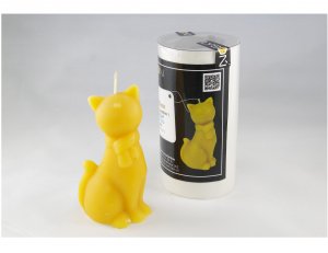 LYSON キャンドル型 ＦＳ122　スカーフを巻いた猫 - 養蜂器具の通販サイ									ト秋田屋本店