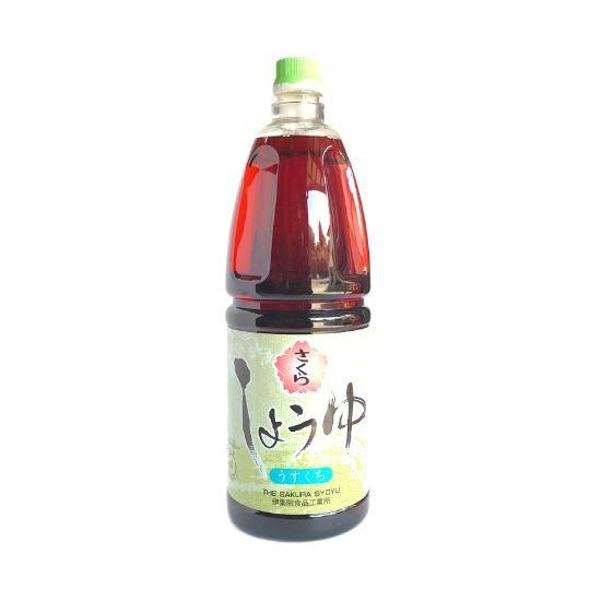 Amazon.co.jp: さくらしょうゆ 濃口 1800ml 伊集院食品 : 食品