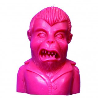 【VAMPIRATE】キャンドル Warewolf in a leather jacket candle - Punk Pink