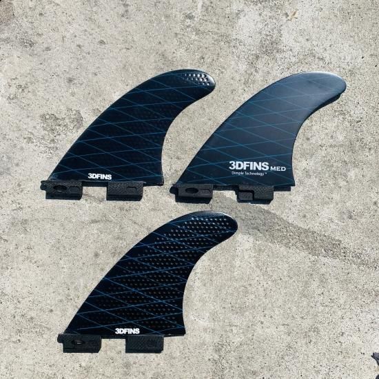 H4 サーフボードフィン 3枚セット 美品 Amazon | Funktion 『ソフトフィン』 3フィン FCS対応 3枚