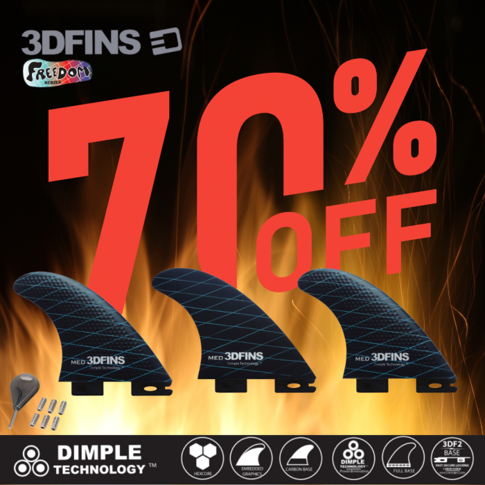 SALE 50% OFF 3DFINS FREEDOM SERIES - MEDIUM  (B졼) - ĥ󥿥֥ǥ3եѥå
