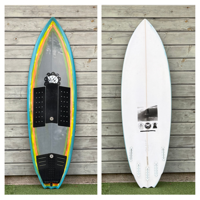 レビュー高評価のおせち贈り物 中古 5'8 x 20' (50.8cm) x 2'1/2 (6.35cm) IN THE END (PU) VP サーフィン・ボディボード