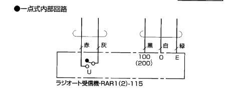 三和 シャッターリモコン装置 100V用 一点式 送信機×1個付き 三和 シャッターリモコン装置 100V用 一点式 送信機×1個付き
