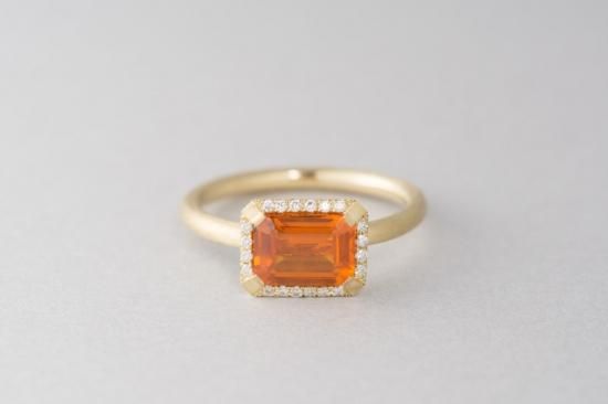 Gena スペサルティンガーネットリング
