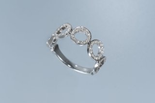 ダイヤモンド 輪のリング / Pt950