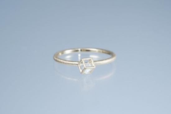 ダイヤモンド原石 BOXリング - CAHiER