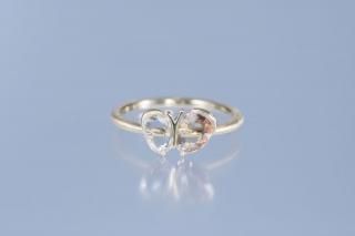 サファイアちょうちょのリング JE01722