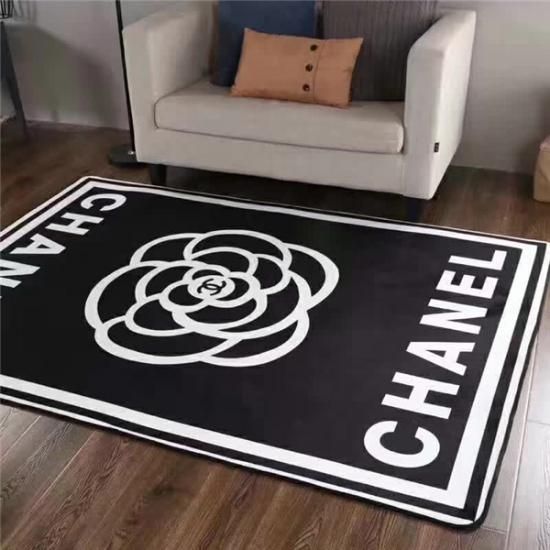 シャネル★CHANEL カーペット 滑り止め インテリア 絨毯 人気ブランド 玄関マット 長方形 浴室/キッチンマットラグマット ノベルティ 送料無料 - ブランド専門店