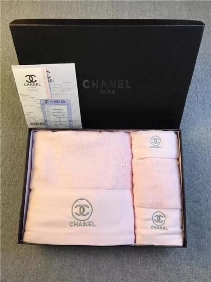 Chanel シャネル 高級綿 超柔軟 カップル フェイス ホテル デイリータオル タオル バスタオル ハンカチの3点セット 送料無料 ブランド専門店