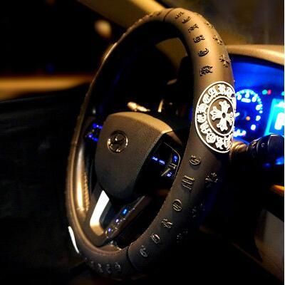 クロムハーツ Chrome Hearts ハンドルカバー 自動車用 ステアリングカバー カー用品 ノベルティ カーアクセサリ ルイヴィトン ディズニー 送料無料 ブランド専門店