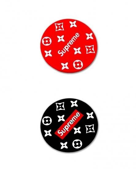 Supreme シュプリーム コースター ココマーク カー用品 自動車車内飾り物 コップ かわいい 贈り物 おしゃれ ブランド品 送料無料 ブランド 専門店