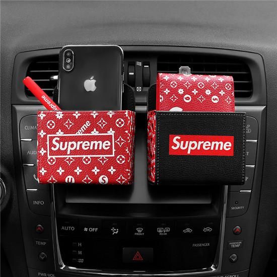 Supreme シュプリーム☆＜自動車用＞ 滑り止め 携帯カバー/収納ケース　小物入れケース　アクセサリー 収納ボックス☆カー用品　　 非売品★ノベルティ　★送料無料 - ブランド専門店