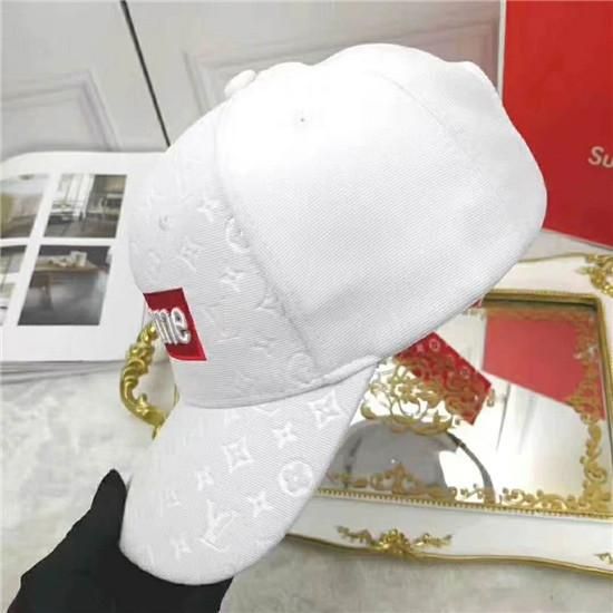 ルイヴィトンシュプリームコラボ帽子 個性 supreme キャップ