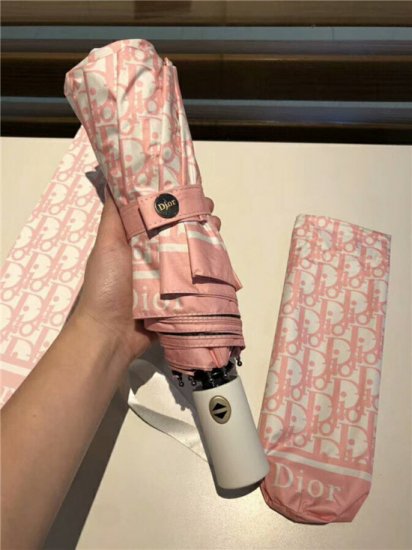 超高級」Dior☆ディオール 折りたたみ傘 自動開閉 日傘 晴雨兼用