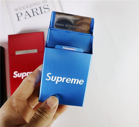 Supreme シュプリーム タバコ ケース　専用タバコ 箱 収納 シガレット ケース タバコ入れ 人気 便利 3色　ブランド　おしゃれ 人気　 -  ブランド専門店