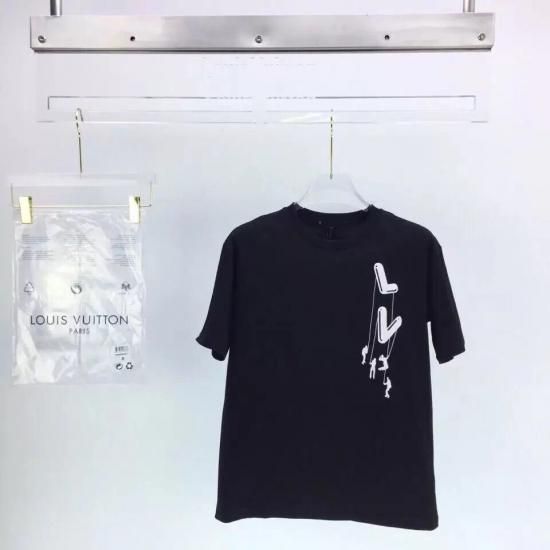 ルイヴィトン☆LOUIS VUITTON Tシャツ ゆったり 男女通用 可愛い