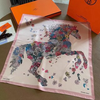 2023 ᥹HERMES  100silk   50*50cm  鴶 ե ץ쥼 ̵