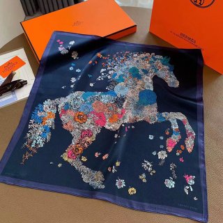 2023 ᥹HERMES  100silk   50*50cm  鴶 ե ץ쥼 ̵