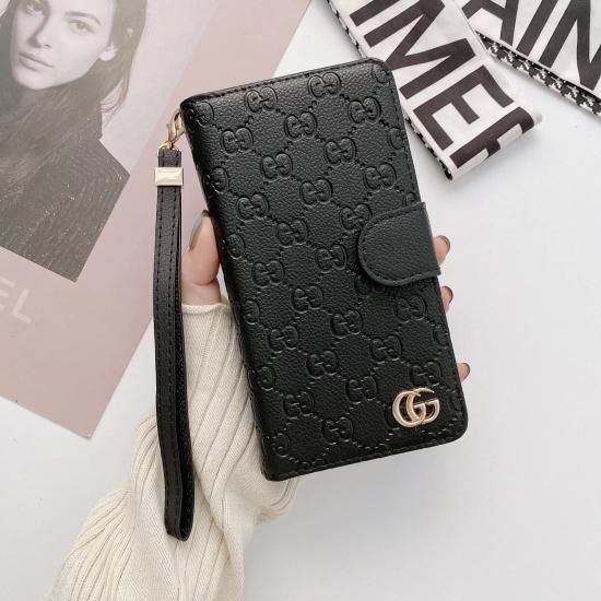 GUCCI - 正規品 GUCCI ルイヴィトン iPhone6、iPhone6S 全機種対応 手帳型スマホケース スライド式 ルイヴィトン