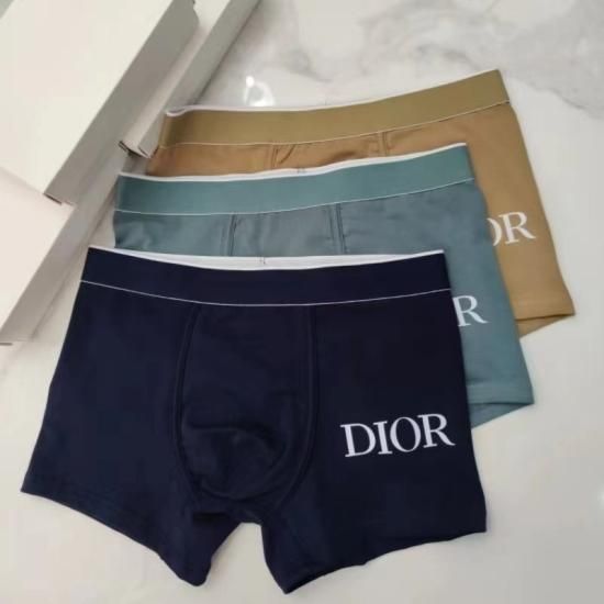 Dior☆ディオール ボクサーパンツ メンズ シームレスパンツ 3枚 Dior☆ディオール ボクサーパンツ メンズ シームレスパンツ 3枚