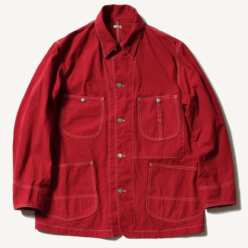 A.PRESSE] アプレッセ Coverall Jacket (RED) | INS ONLINE STORE 公式 