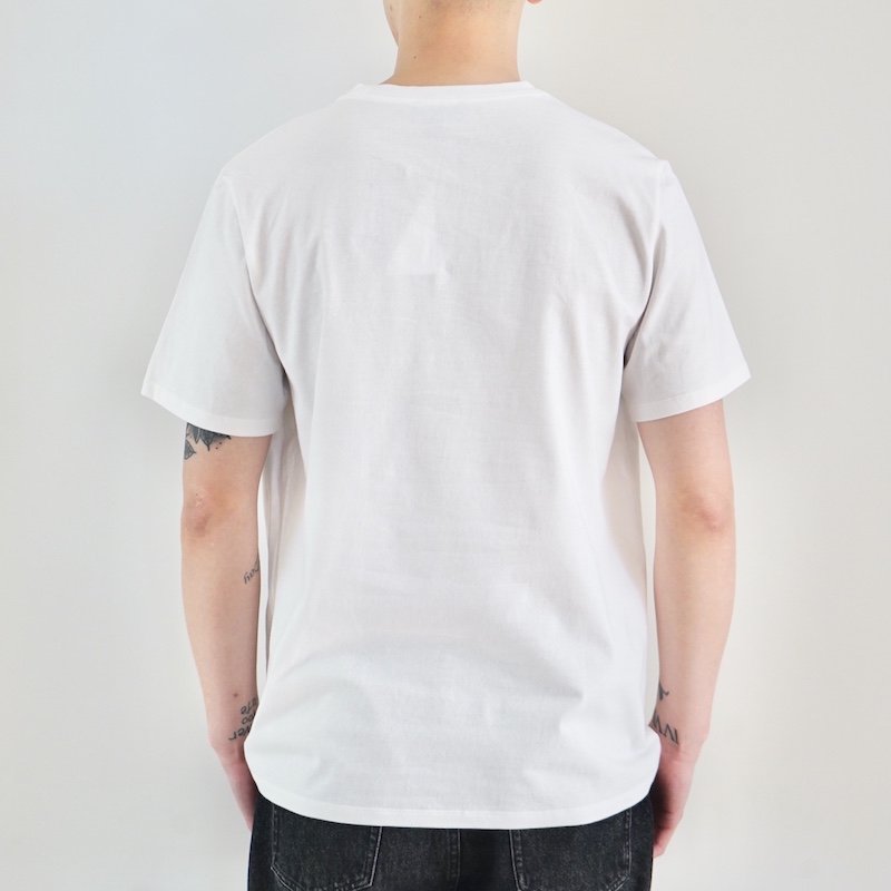 [A.P.C.] アーペーセー Raymond Tシャツ (White) | INS ONLINE 公式通販サイト