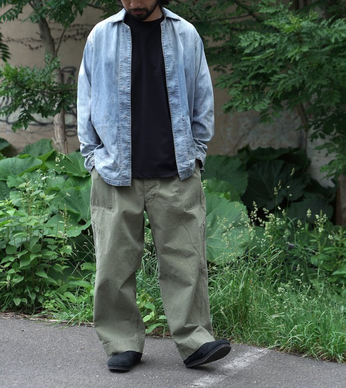 a.presse US NAVY Denim Jacket サイズ2 アプレッセ-