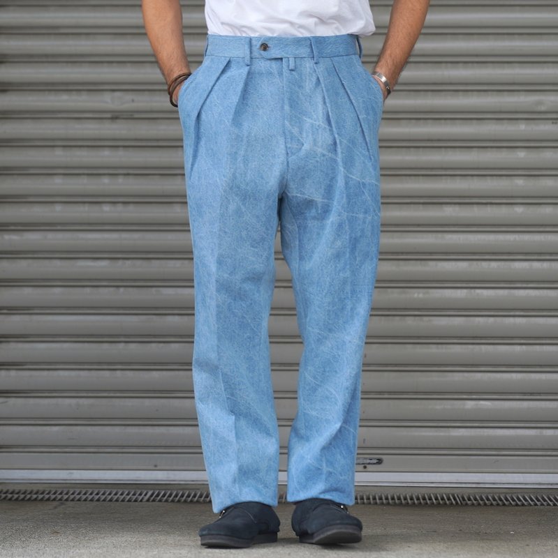 <img class='new_mark_img1' src='https://img.shop-pro.jp/img/new/icons8.gif' style='border:none;display:inline;margin:0px;padding:0px;width:auto;' />[ NEAT ] ニート BLEACH WASH DENIM / STANDARD (各色)