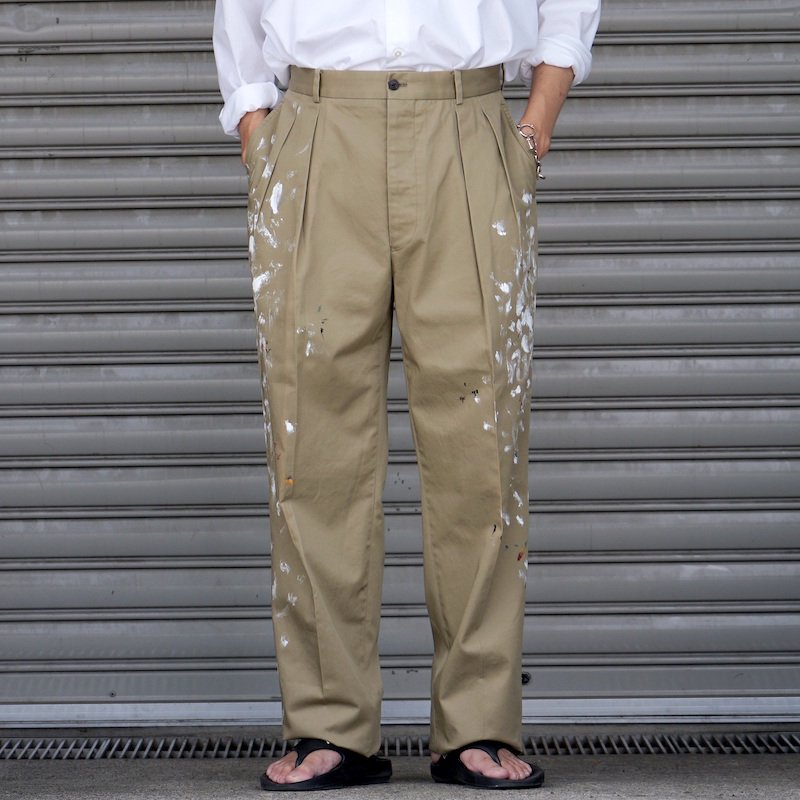 <img class='new_mark_img1' src='https://img.shop-pro.jp/img/new/icons8.gif' style='border:none;display:inline;margin:0px;padding:0px;width:auto;' />[ NEAT ] ニート NEAT Chino (BEIGE PAINT)