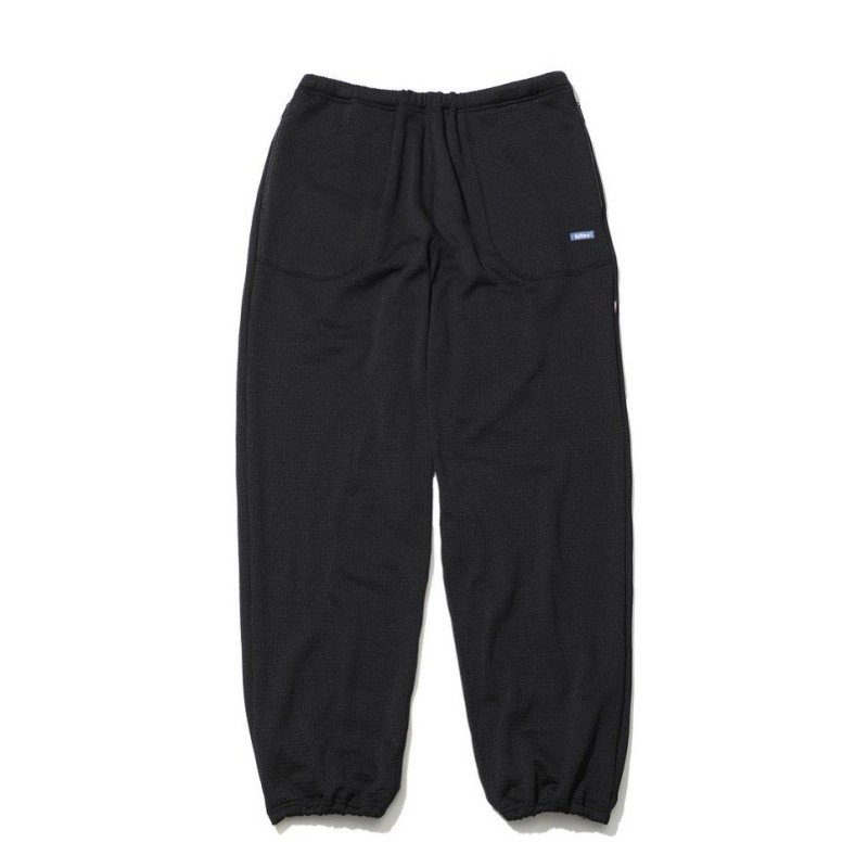 [TapWater]  タップウォーター  / Polartec Grid Fleece Pants (BLACK)