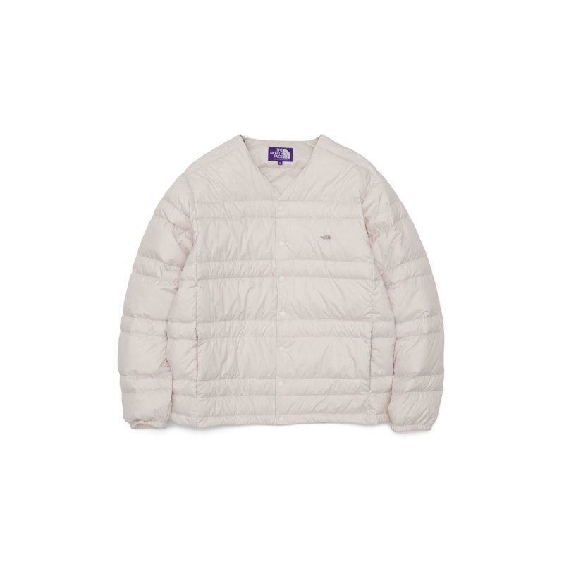 <img class='new_mark_img1' src='https://img.shop-pro.jp/img/new/icons8.gif' style='border:none;display:inline;margin:0px;padding:0px;width:auto;' />[THE NORTH FACE PURPLE LABEL] ザ・ノースフェイス パープルレーベル Down Cardigan ND2254N (Ecru) 